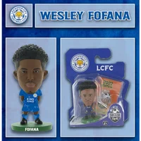 SoccerStarz Leicester Wesley Fofana-HomeKit Classic 5cm Figure - Blue