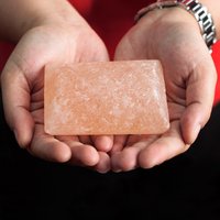Himalayan Salt Deodorant Stone Natural Chemical Free Hypoallergenic - Orange