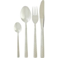 Avie Casablanca 16 Piece Stainless Steel Cutlery Set - Silver
