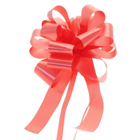Single Pull Bow Ribbon 31 mm - Red