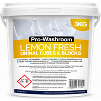 Urinal Channel Blocks Lemon Fragrance Non PDCB - Lemon / 3kg
