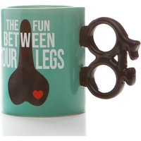 Bike Mug -Fun Between Legs - Green