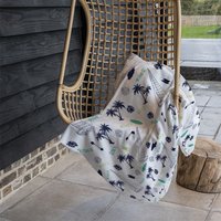 Waves Rider Blanket - Blue