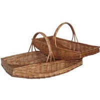 Double Steamed Willow Garden Trug - Brown / 61cm / 2