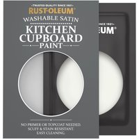 Rust-Oleum Kitchen Cupboard Satin Finish Tester Sachet - Steamed Milk 10ml - Steamed Milk