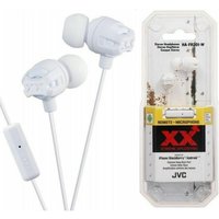 Xtreme Inner-Ear Rugged Deep Bass In-line Headphones with Mic - White