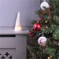Light Up Christmas Gonk - White / 8cm