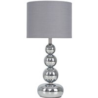 Marissa Table Lamp - Chrome / 0.96kg