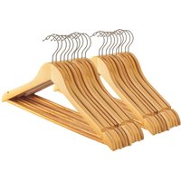 Wooden Coat Hangers - Brown / 20