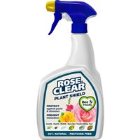 Rose Clear Plant Shield Spray Pesticide Free Bug Killer Fungus Control 800ml - Clear