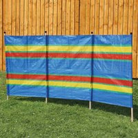 Garden Wind Breakers - Multicoloured / 4 Poles