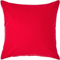 200 Thread Count Egyptian Cotton Housewife Pillowcase - Red / 40cm