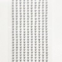 Pack of 1000 Metallic Silver Pearls - Metallic Silver