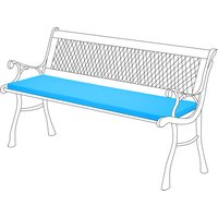 Outdoor Garden Bench Cushion Water-Resistant Seat Pad - Turquoise
