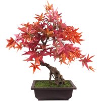 Leaf Artificial Bonsai Tree - Bonsai Red Maple / 30cm
