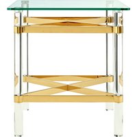 Clarence Side Table - Transparent