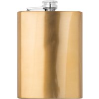 Auden 8oz Gold Finish Hip Flask - Gold