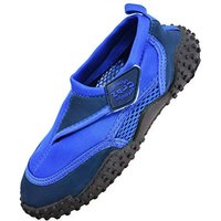 Aqua Water Shoes for Swimming Surfing Adults Kids - Blue / Adult 4