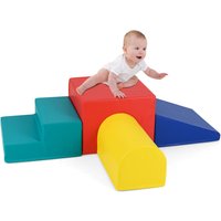Toddler Soft Building Blocks Structures Set - Red