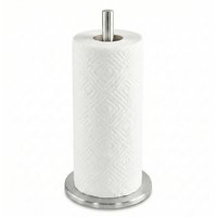 Kitchen Roll Holder Towel Paper Tissue Stand Pole Freestanding - White