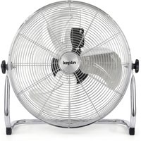 Keplin 16inch Heavy Duty Floor Fan - 3 Speeds, Adjustable Head