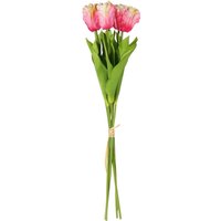 Pack of 6 Pink Artificial Tulip Stems