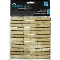 Strong Wooden Retro Vintage Clothes Pegs - Wooden