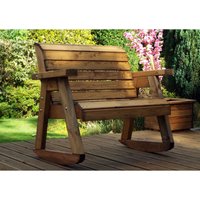 Charles Taylor Little Fellas Bench Rocker - Brown