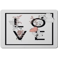 Love Placemat - Black
