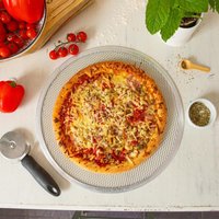 Aluminium Pizza Screen - Silver