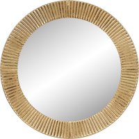 , Sara Gilded Round Mirror - Gold , Sara Gilded Round Mirror - Gold