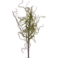 Artificial Single Withered Moss Flower Stem L46cm - Green