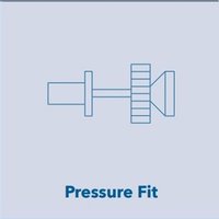 Elite Pressure Baby Gate - Matt Grey / 197cm - 206cm