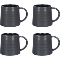 Serenity 4-Piece Ceramic Mug Set - Mixed