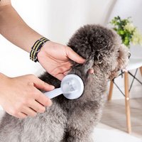 Kidkid Dog Brush Grooming Tool for Pets - White
