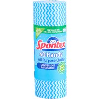 Pack of 40 Spontex Handy All Purpose Cloths