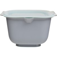 Grub Tub Bowl with Colander and Lid - Grey