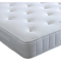Quartz Pocket Sprung Memory Foam Mattress - White / Small Double