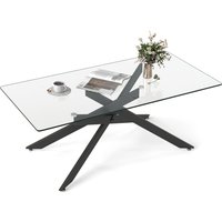 Rectangle Cocktail Center Table - Black