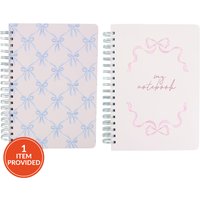 Pastel Bow B5 Notebook