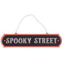 Spooky Street Hanging Sign