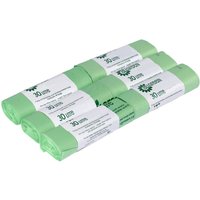 All-Green 30 Litre Compostable Food Waste Bin Liners - Green / 6