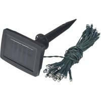 LED Flashing Warm White Solar String Lights - Warm White / 200