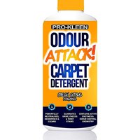 Pro-Kleen 1L Carpet Cleaner Pet Odour Attack Shampoo Contains Active Enzyme - Orange