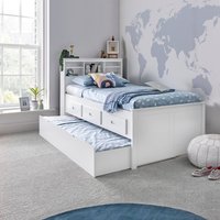 Bedmaster, Venus Grey Guest Bed With Drawers - Grey / Guest Bed and Memory Foam Mattress / With Drawers Bedmaster, Venus Grey Guest Bed With Drawers - Grey / Guest Bed and Memory Foam Mattress / With Drawers