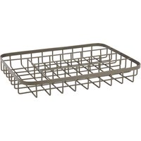 KitchenCraft Living Nostalgia Wire Cutlery Tray, Gift Tagged - Grey