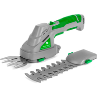 Gracious Gardens, 2-in-1 Rechargeable Cordless Hedge Trimmer 7.2V - Green Gracious Gardens, 2-in-1 Rechargeable Cordless Hedge Trimmer 7.2V - Green