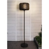 Willow Solar Floor Lamp - Black
