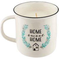 Home Sweet Home Mug Candle 13oz - white