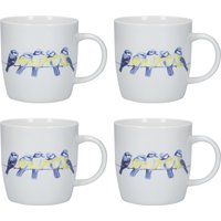 KitchenCraft Mugs Fox x 4 - Mixed